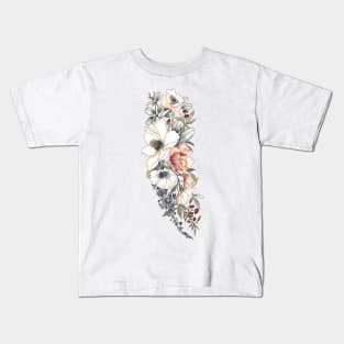 Magnolia Flowers Kids T-Shirt